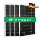 350W Solar Panel 1400W Kit 12V Caravan Mono Home Battery Charging Power