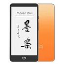 Moaan inkPalm Plus E-Reader (64G) - Mini Ebook Reader with 5.84” E-Ink Screen, Adjustable Brightness for Adults, Kids & Seniors (Orange)