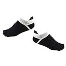Imported 1 Pairs Men's 5 Toe Socks Sports Five Finger Socks Breathable - Black-13014198MG