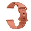 CellFAther® Silicone Strap Compatible with Fitbit Versa 3 & Versa 4, Fitbit Sense & Sense 2, Smartwatches Straps, Watch Not Included (Pink-Large)