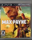 💦PS Playstation 3 VIDEO GAME Max Payne 3 (Rockstar Games) ( INVO638 )💦