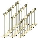 27 Pack Candles Holder, 9 Sets Taper Candlestick Holders Fit 0.75 Inch Thick Pillar Candles, Long Candle Sticks Holder Centerpiece Decor for Home, Wedding, Dinning, Party, Anniversary (Gold)