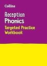 Reception Phonics Targeted Practice Workbook: Covers Letters and Sounds Phases 1 – 4 (Collins Early Years Practice)