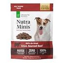 ULTIMATE PET NUTRITION Nutra Minis Dog Air-Dried Training Treats (5 oz) (Beef)