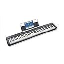 Casio CDP-S110BK Contemporary & Portable Digital Piano (88 weighted Keys), Headphone Jack, USB Midi support - Black