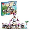 LEGO Disney Princess Ultimate Adventure Castle Building Toy for 6 Plus Year Old Kids, Girls & Boys with 5 Princess Mini-Doll Figures of Ariel, Rapunzel, Snow White, Moana and Tiana 43205