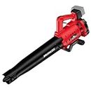 Cordless Leaf Blower for Milwaukee M18 Battery, 480 CFM Electric Blower with Brushless Motor, Lockable to Maintain Speeds up to 130MPH, Handheld Blower for Snow Blowing, Lawn Care, Yard(No Battery)