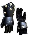 Black Gauntlet Gloves Armor Pair ~ Medieval Knight Crusader Gloves ~ Gothic Armour Gauntlets/Gloves ~ Gift Items