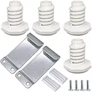 W10869845 Dryer Stacking Kit for Whirlpool Standard & Long Vent Dryer & Washer - Replaces AP6047938 PS3407625 W10298318 W10761316 W10298318RP