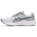 ASICS Men's DYNABLAST 2 Running Shoes, 8, Glacier Grey/Thunder Blue