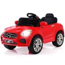 Topbuy 6V Battery Powered Kids Ride On Car RC Remote Control Toy w/ LED Lights