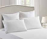 Home Beyond & HB design - 2-Pack Pillowcase Set, Soft Brushed Microfiber Bed Pillow Covers - Wrinkle, Fade and Stain Resistant - Standard (20 x 26-Inch), White