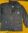 Triple F.A.T. Goose Down Puffer Coat black jacket Mens Medium