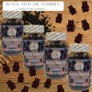 Black Seed Oil Gummies- 240 Gummies (4 x jars of 60 ). 2% Thymoquinone (TQ)