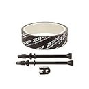Zipp Tubeless Kit Includes 26mm Tape, 2 Universal 80mm Valves and 1 Valve Core Wrench, Fits 454, 404
