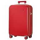 Suitcase Luggage with Spinner Wheels, Mixi Hardside Rolling Suitcase PC with Cover & TSA Lock Lightweight Travel Case Red
