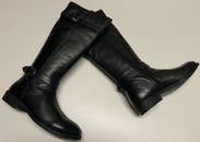 Andrea Conti Schuhe Boots Stiefel Stiefelette 1416409 schwarz Schnallen Leder