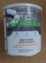 Fuel Your Preparation Freeze Dried Food Tin Bulk Meal Beef Stew With Potato