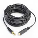 HiFi 3FT~12FT Shielded 3.5mm M/F Jack Headphone Stereo Audio Extension Lead lot