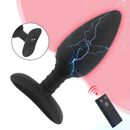 Rechargerable-Electric-Anal-Prostate-Massager-E-stim-Vagina-Dildo-Wireless-Toys