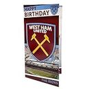 West Ham United Birthday Card