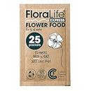 FloraLife Cut Flower Food Packets - Floral Food for Fresh Cut Flowers - Optimal Feeding Solution for Flower Bunches, Bouquets and Arrangements
