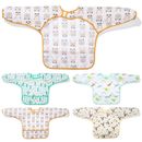 Clothing&Accessories Kids Toddler Apron Feeding Bibs Triangle Scarf Baby Smock