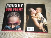 FIRMADO POR AUTOR Our Fight: A Memoir por Ronda Rousey 2024, Tapa Dura, 1a Edición