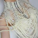 2022 Dress wearing tightening pearl strand jacket dance clothing accessories