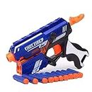 Toy Imagine™ Blaze Storm Hot Fire Dart Gun Toy for Target Shooting | Fun Battle Action Indoor & Outdoor Game | Birthday Gift for Boys & Girls | Long Range, 10 Suction Dart Bullets, 8+ Years.