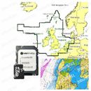 2024 Navionics+ Plus mappe grafiche microSD SD Regno Unito-Regno Unito, Irlanda, Olanda, Belgio