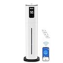 LEVOIT Humidifier for Large Room Bedroom, 10L Smart Cool Mist Humidifiers for Plant and Whole House, Last 100 Hours, Voice and Remote Control, Auto Mode, Quiet, Aroma Box, Easy to Use & Clean