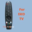 Replacement TV remote control for EKO model K750USN 50'' 4K Ultra HD Smart TV