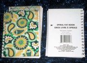 SPIRAL FAT NOTEBOOK Lined 5.5" x 4" 180 sheets Pack of 2 BEST DEAL!!