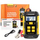 Automotive 12V Battery Charger Car Battery Tester Charging Crangking Repair Too
