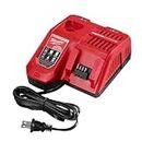 Milwaukee 48-59-1808 M12 and M18 12 Volt/18 Volt Lithium-Ion Multi-Volatge Rapid Battery Charger (Non-Retail Packaging)