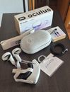 Meta Oculus Quest 2 64GB Gafas RV - Blanco Carrying Case Y Link CABLE originales