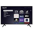 RCA Roku TV 55" 4K Smart TV, 55 Inch TV with Apple TV+ BBC Netflix Freeview, HDR DVB-T2/T Dolby Audio HDMI USB, Large Screen TV for Living Room