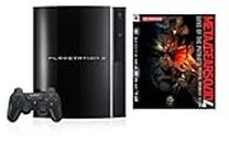 PlayStation 3 Konsole 40 GB Black inkl. Metal Gear Solid 4