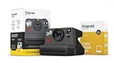 Polaroid Originals Now I-Type Instant Camera and Film Bundle - Everything Box Black (6026)