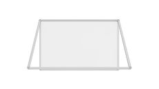 Custodia display lavagna magnetica con telaio in alluminio 120x90 cm poster bloccabile C