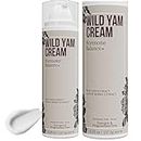 WILD YAM CREAM for Hormone Balance For Women 4.5 oz 115 serv - Barbara O'neill Recomended Potency, Enrichment with Chasteberry / Vitex