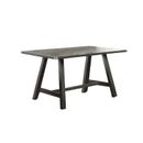 Red Barrel Studio® 40" Dining Table Wood in Gray/White | 36 H x 72 W x 40 D in | Wayfair 2AFD63D96F1E4DECBACA3959E7578E7C