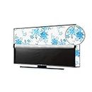JM Homefurnishings Waterproof, Weatherproof and Dust-Proof Smart LED TV Cover for VU (50 Inches) 4K Ultra HDR 50SM Protect Your LCD-LED-TV Now Floral Print