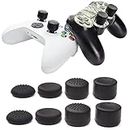 Bowiemall 4 Pairs/8 Pcs Controller Joystick Silicone Thumb Grips Caps Compatible with PS4&PS5 Game Controller
