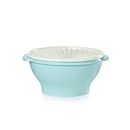 Tupperware Brand Heritage Collection 17.35 Cup Bowl - Dishwasher Safe & BPA Free (4.1 L), Light Blue
