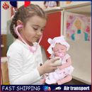 47cm Sleeping Baby Girl Pretend Play Soft Silicone Reborn Dolls Kits for Toddler