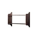 Vertical Bookcase Simple Wall Mounted Book Shelf Wooden Shelves Open Bookcase Decorative Storage Shelf for Bathroom, Bedroom, Living Room & More Suitable for Living Room Bedroom Home Office (Color :