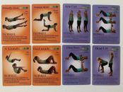 Pocket Fit Exercise Training Workout Fitness Cardio Weight Move at home Cards