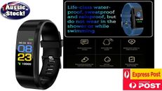 Smart Watch Sport Band Fitness Activity Tracker Kids Fit For Bit iOS Android | B